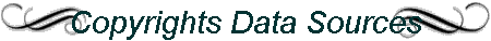 Copyrights Data Sources